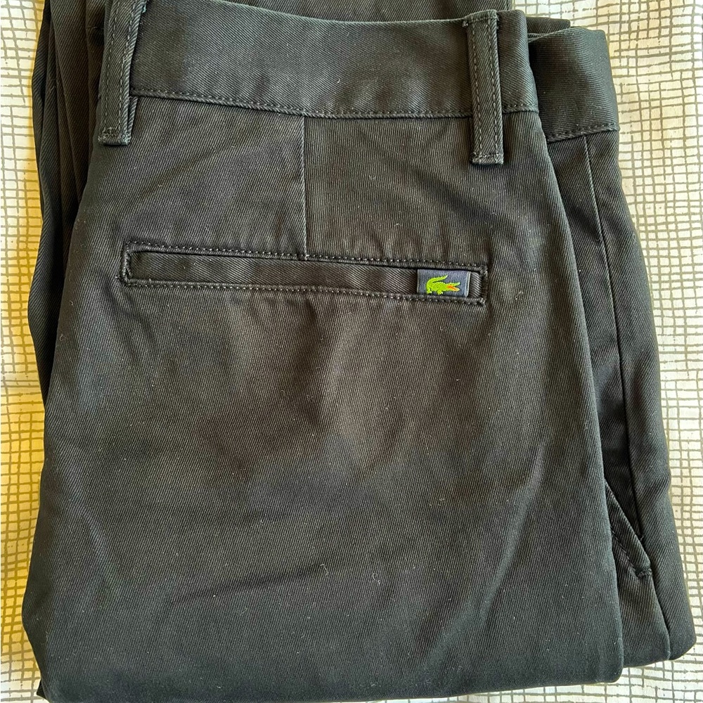 Lacoste Pants (Black) 30 x 34 - Brand New